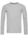 Heren T-shirt Lange Mouw Stedman Clive ST9620 Grey Heather